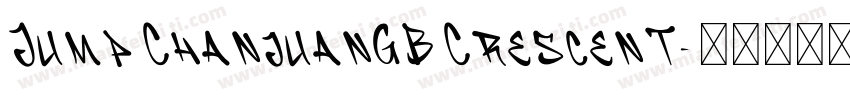 Jump ChanjuanGB Crescent字体转换